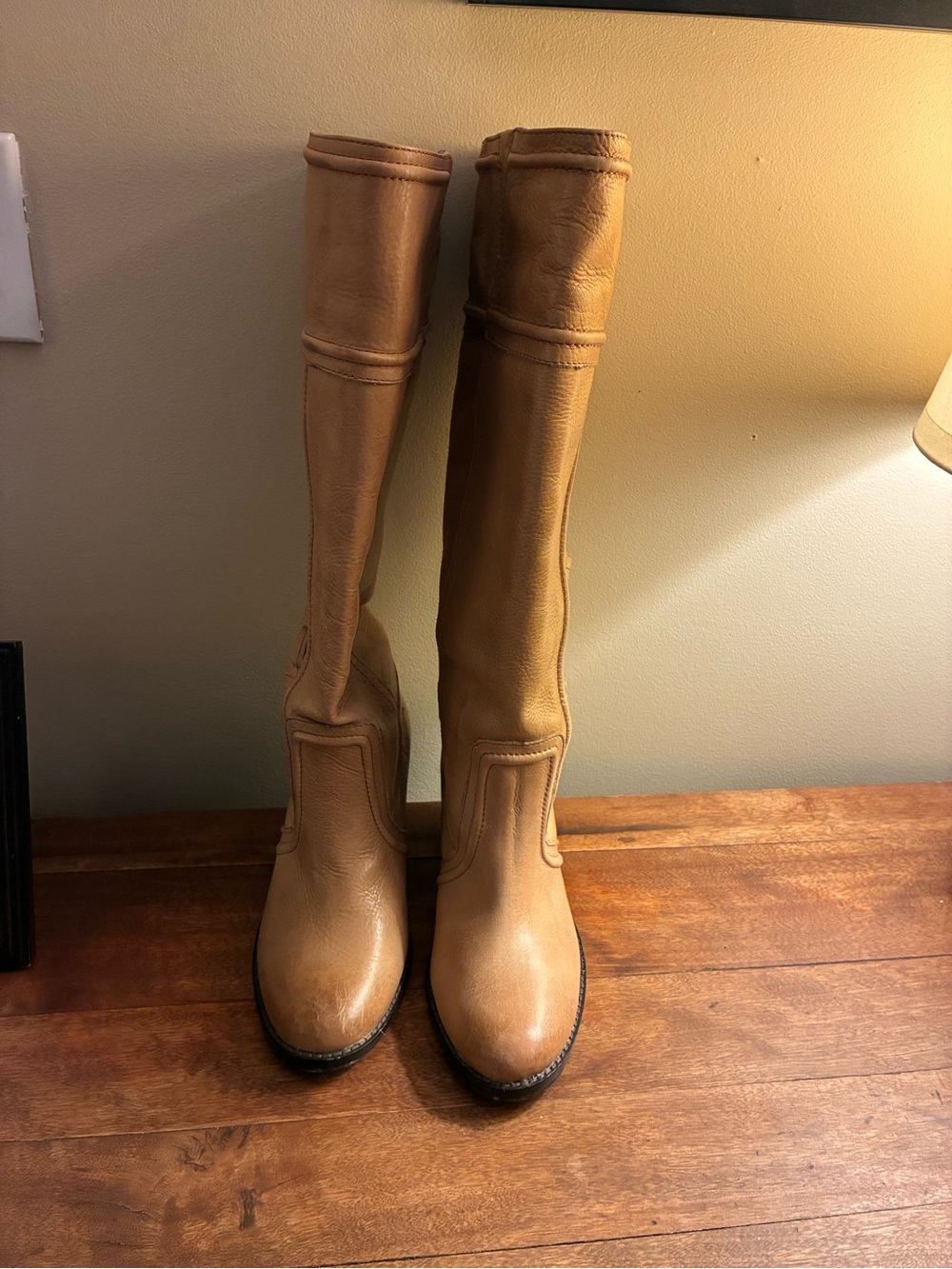 Fossil Tall Leather Boots - Picture 4 of 9